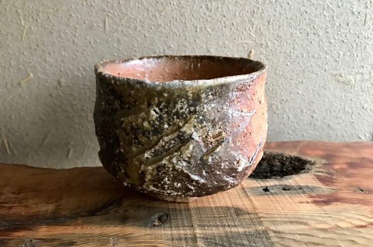 高速 割引 2025 西日本 灰釉水瓶穴窯初窯 工芸品