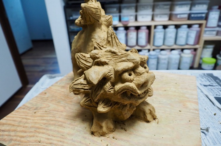 長次郎の獅子像作りに挑戦 | 楽焼 | 陶芸に関するさまざまな情報