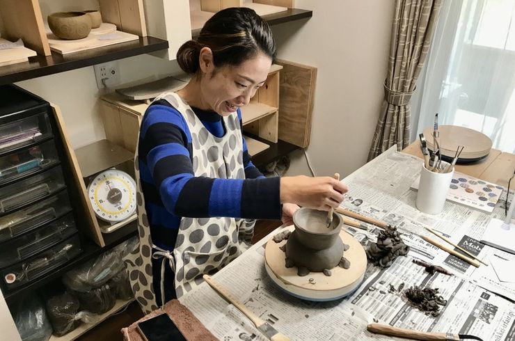 無料で陶芸体験実施中