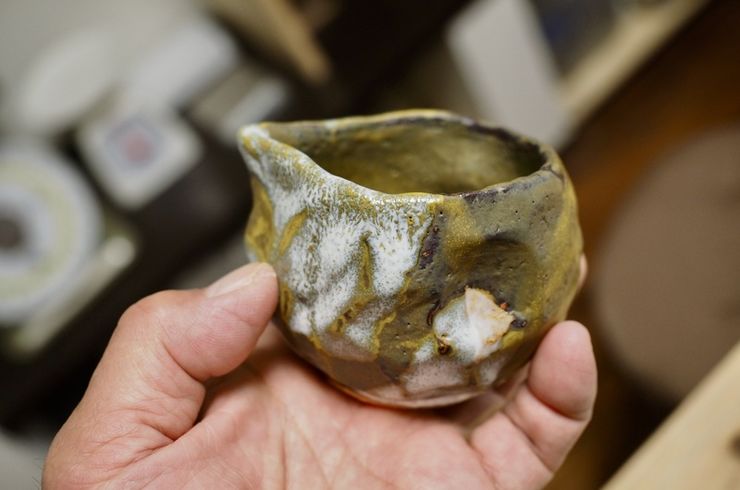釉の重ね合わせのコツ/さいたま市の陶芸やまざ器