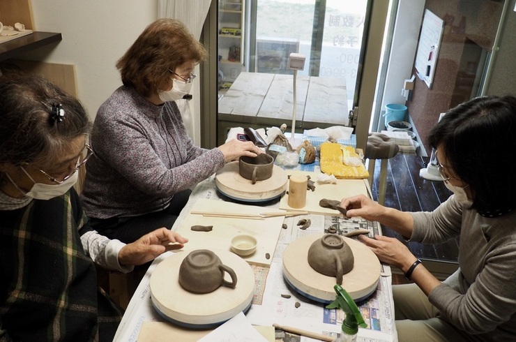 シニア陶芸体験
