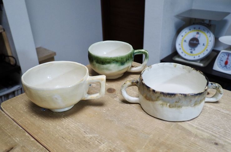 ご年配者の陶芸体験